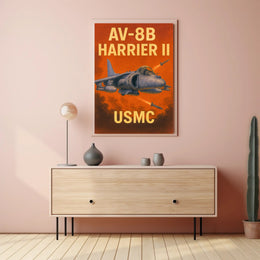 AV-8B Harrier II Poster PosterGoat