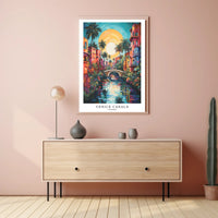 Venice Canals Poster PosterGoat