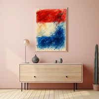 Abstract Tricolor Expression Abstract Poster