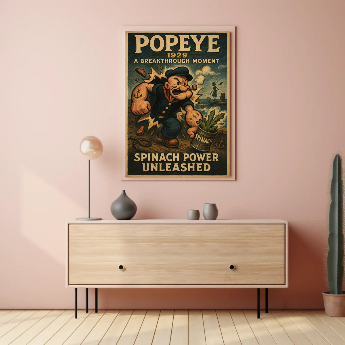 Popeye 1929 Art Poster POP-156