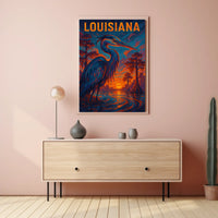 Louisiana Wildlife Poster