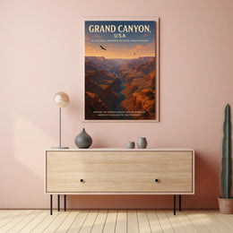 Grand Canyon A Natural Wonder Poster