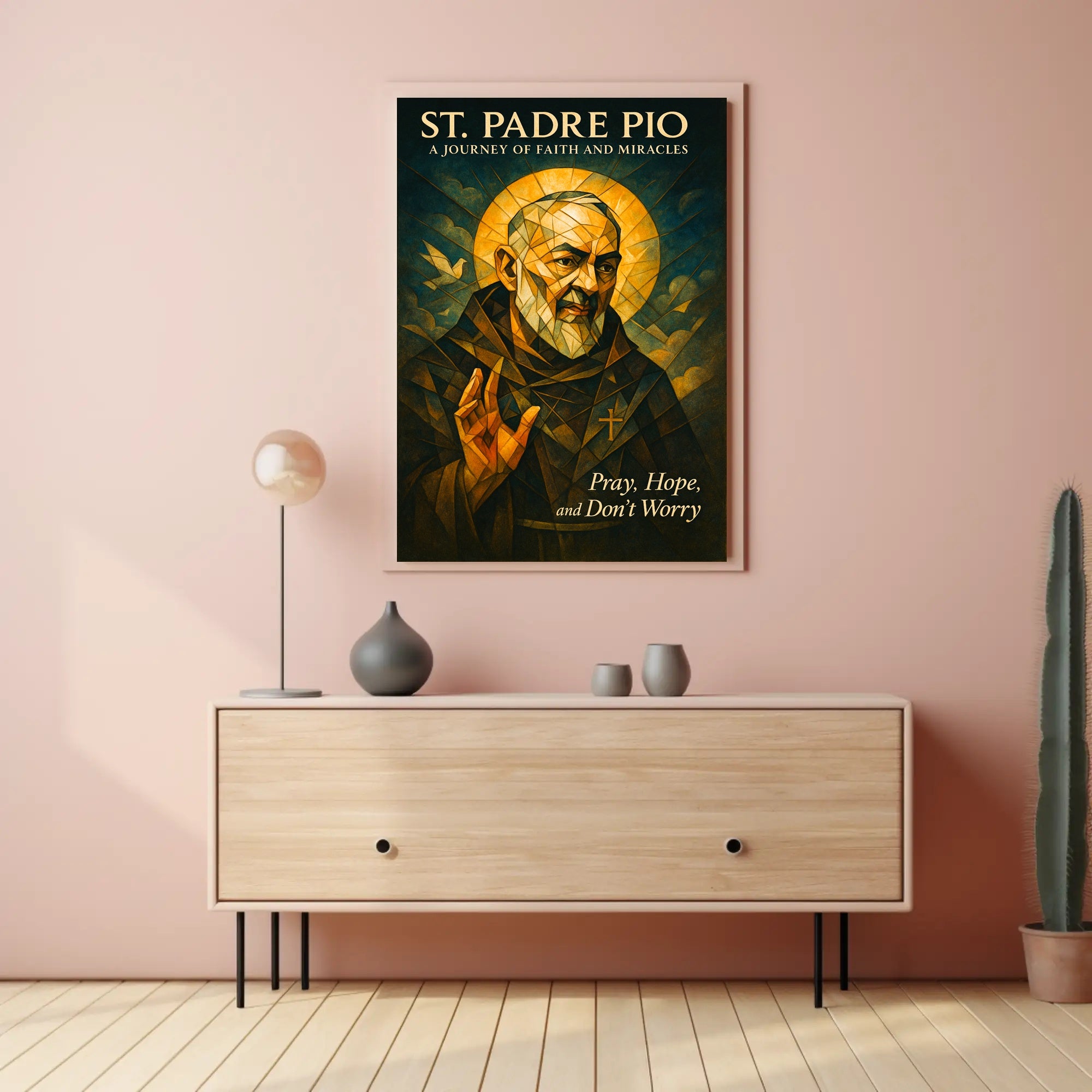 St. Padre Pio A Journey of Faith Poster