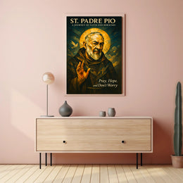 St. Padre Pio A Journey of Faith Poster