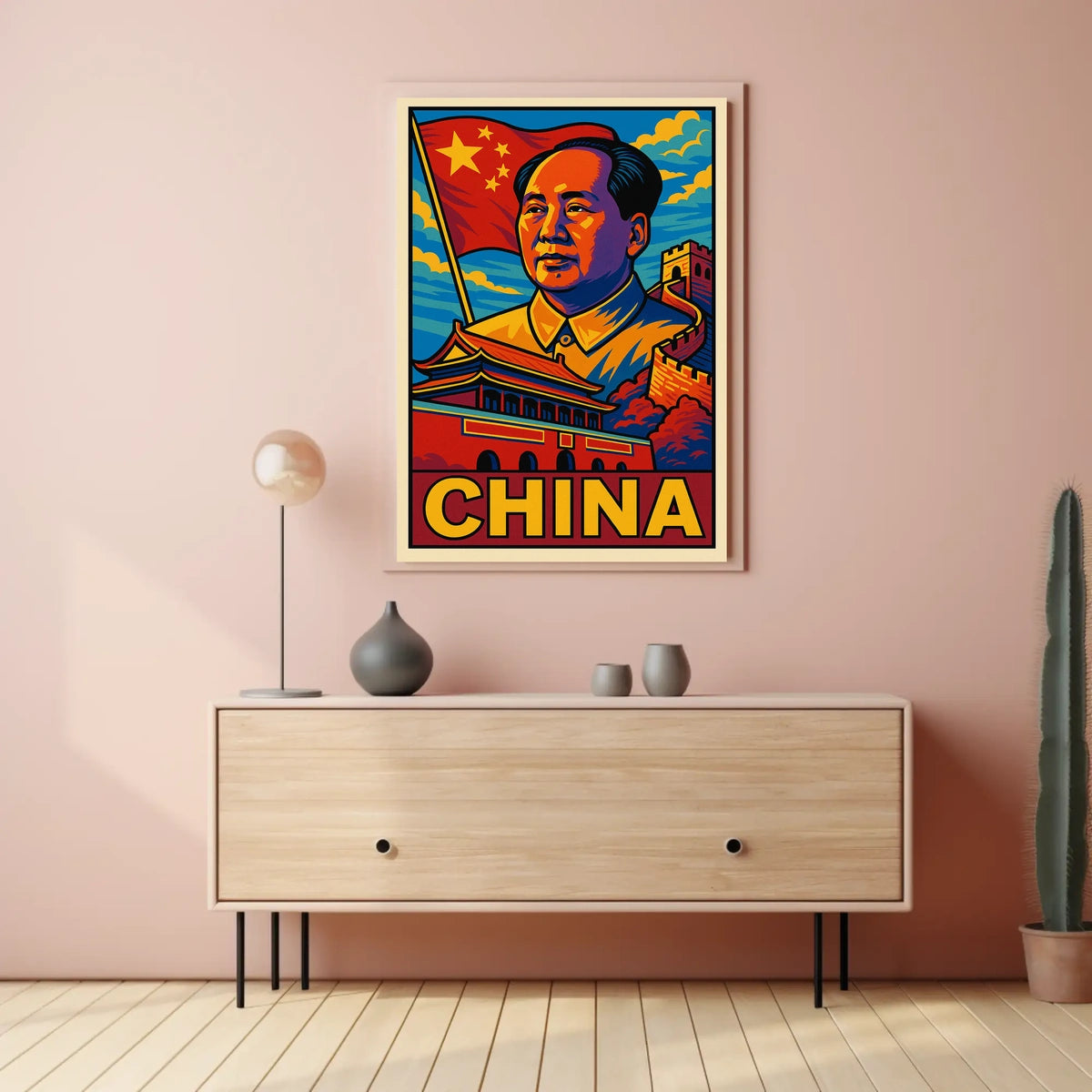 Iconic Leader Of China Poster