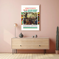 Juneteenth Civil Rights Movement Cultural or Heritage Poster