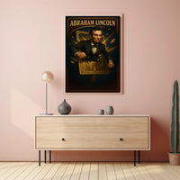 Iconic Leadership and Legacy in Historical or Presidential Poster