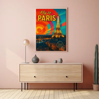 Fly To Paris Poster