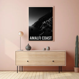 Amalfi Coast Poster Embrace Coastal Decor 18x24 Inches
