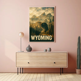 Wyoming Wilderness Poster