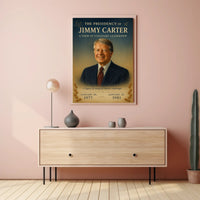 Jimmy Carter Presidential Tribute Photo Tribute Poster PosterGoat