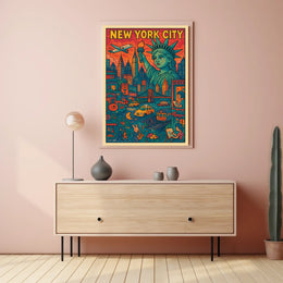 New York City Vibes Poster