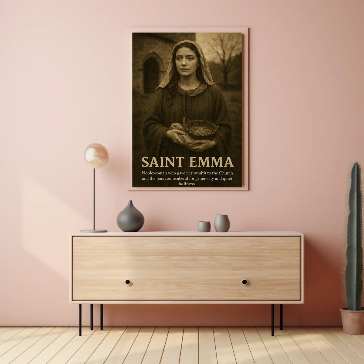 Saint Emma A NoblewomanS Legacy Poster