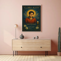 St. Carlo Acutis A Modern Apostle Poster