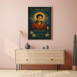 St. Carlo Acutis A Modern Apostle Poster