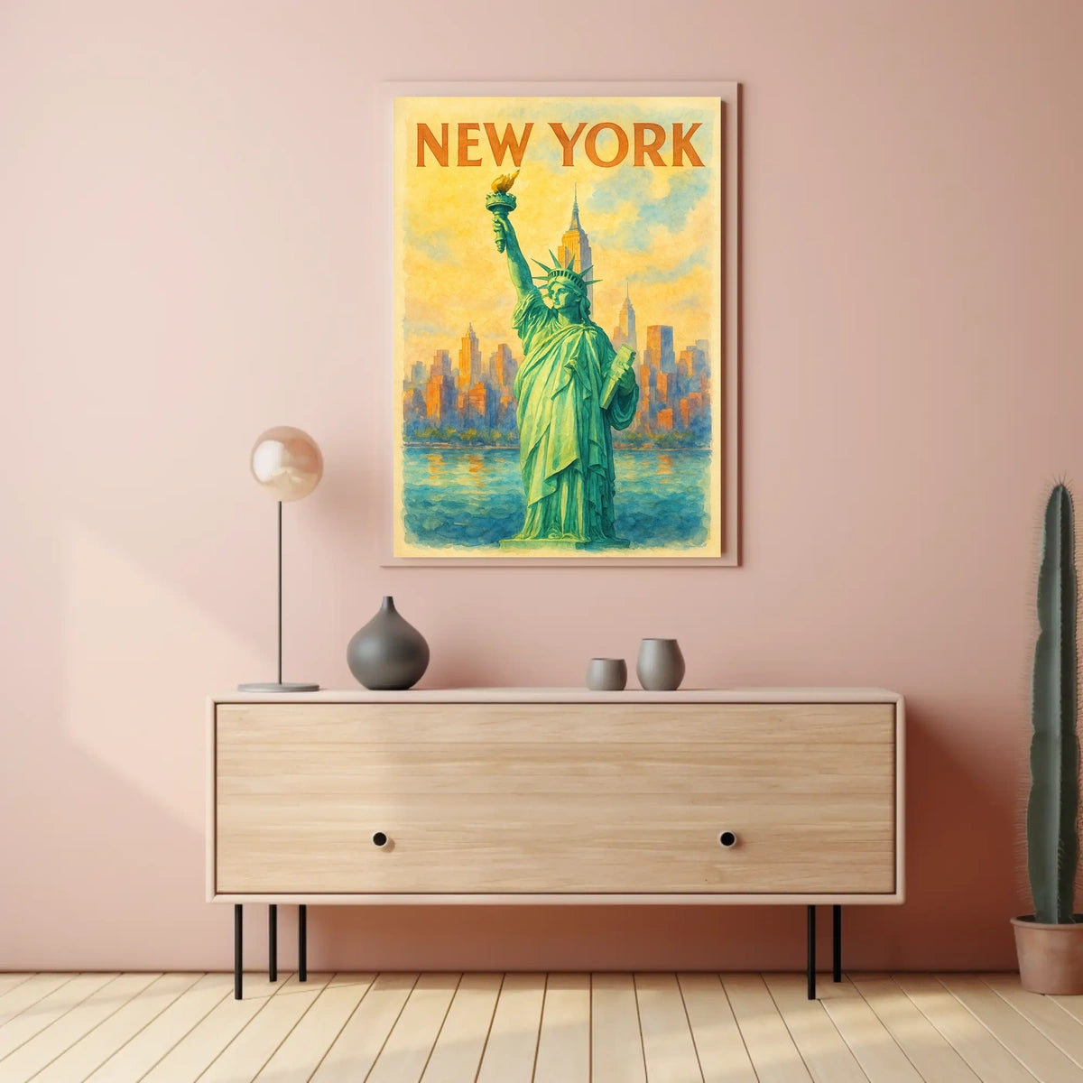 New York The Statue of Liberty Poster