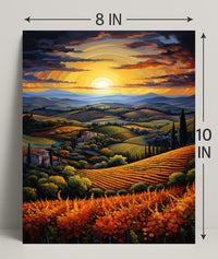 Golden Horizon Poster