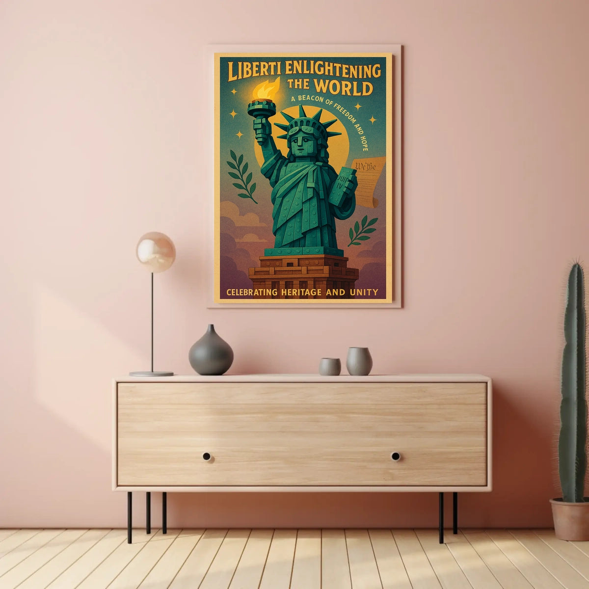 Liberty Enlightening the World Cultural or Heritage Poster