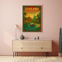 Thailand Enchantment Travel Poster