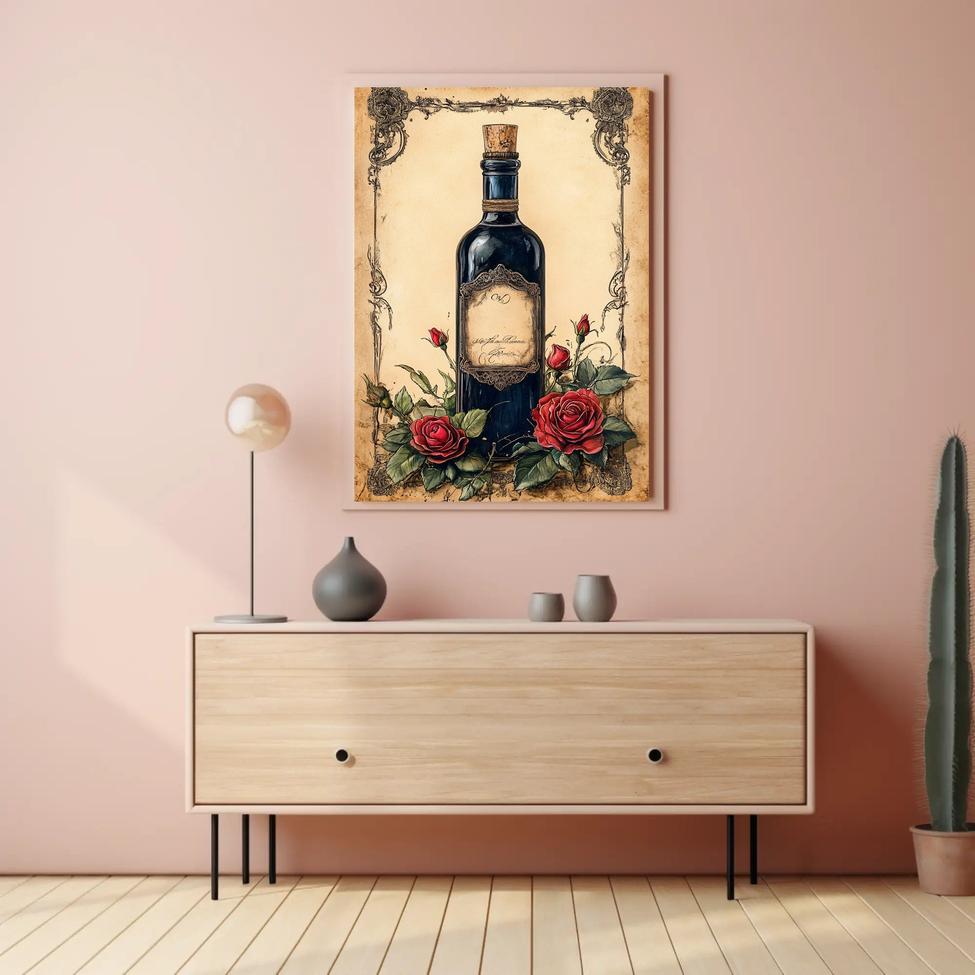 Vintage Elegance Vintage Poster