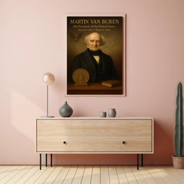 Martin Van Buren 8th President Poster