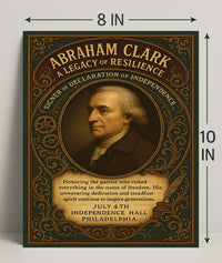 Patriotic Founding Father Historical or Presidential Poster