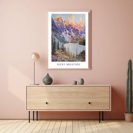 Rocky Mountains Poster PosterGoat