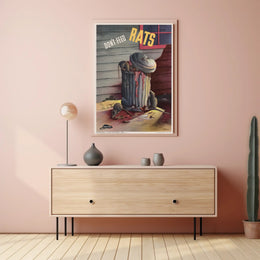 Rats and Waste Management Educational or Infographic Poster PosterGoat