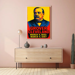 Grover Cleveland Presidential Term Poster