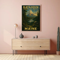 Katahdin Woods And Waters Poster
