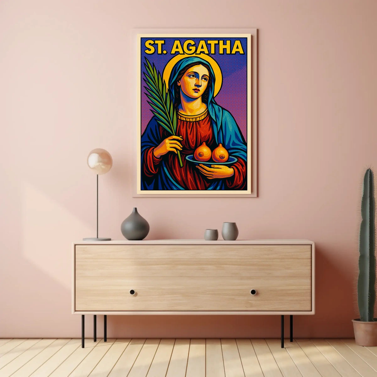 St. Agatha Poster