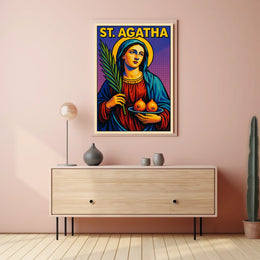 St. Agatha Poster
