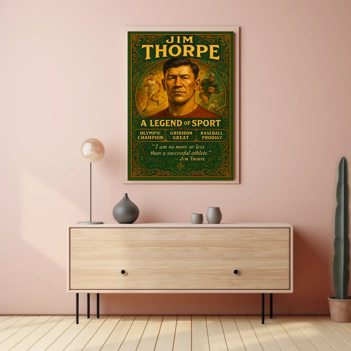 A Legend of Sport Jim Thorpe Poster