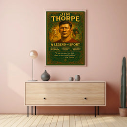 A Legend of Sport Jim Thorpe Poster