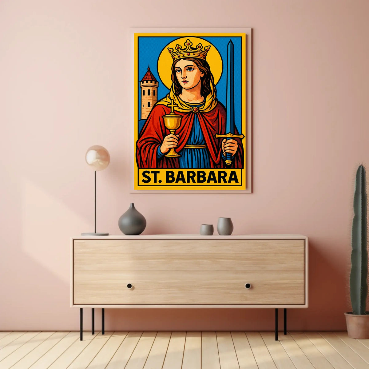 St. Barbara Poster