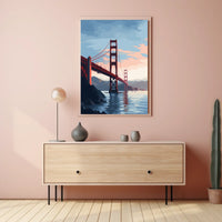 Golden Gate Bridge Timeless San Francisco Travel Poster