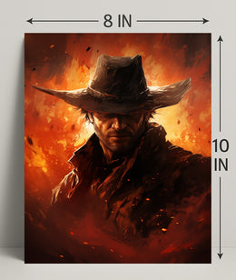 The Lone Gunslinger Poster