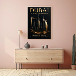 Dubai The Jewel of the Desert Description Discover the Poster