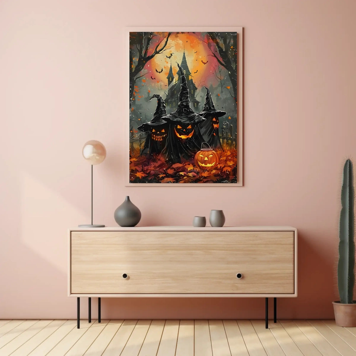 Enchanted Halloween Night Poster
