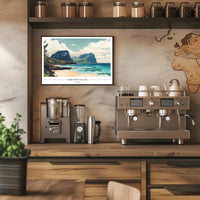 Lord Howe Island Tranquil Scenery Travel Poster