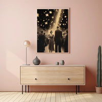 A Night Under The Stars Travel Poster Art Print