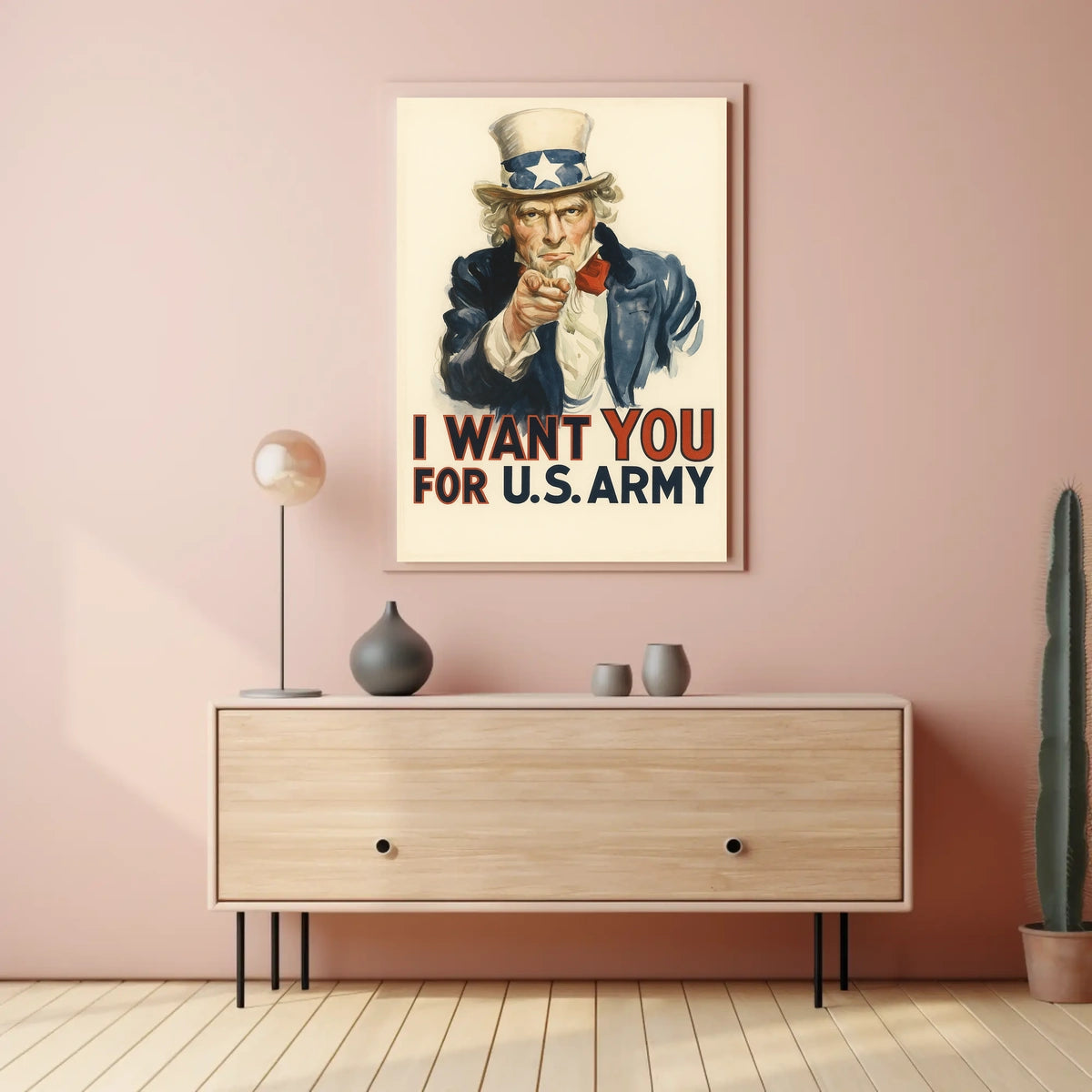 Uncle Sam Recruitment Poster