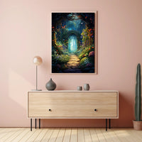 Enchanted Garden Pathway Poster