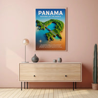 Panama Gateway of the World Poster PosterGoat
