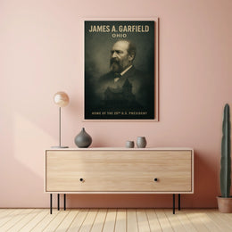 James A. Garfield 20Th President Poster