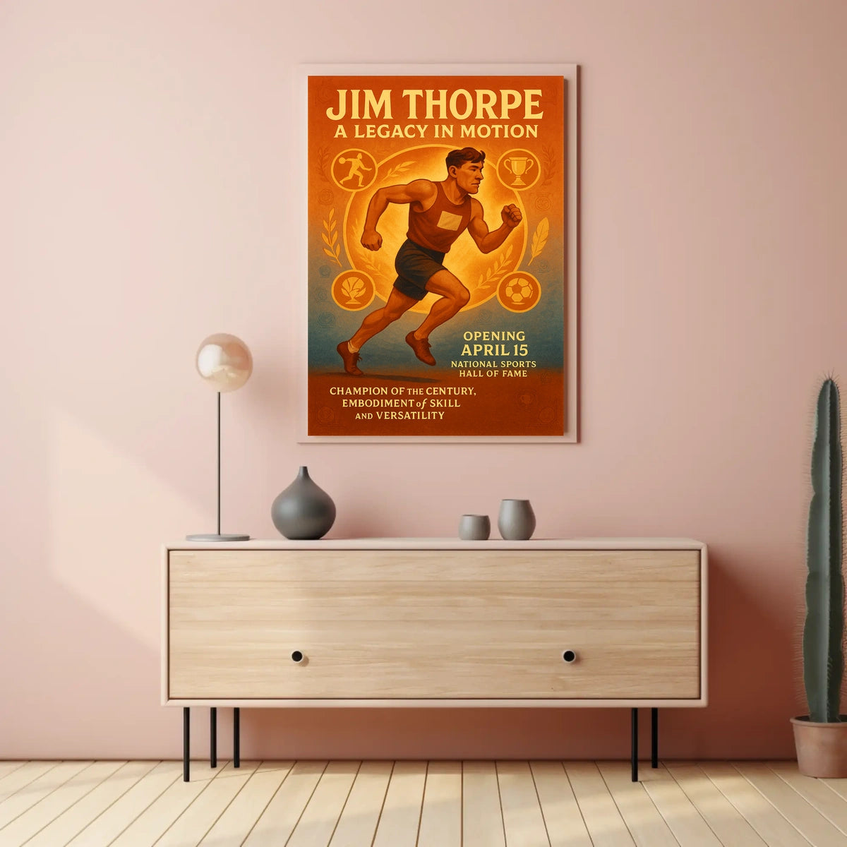 Jim Thorpe A Legacy in Motion Jim Thorpe Poster