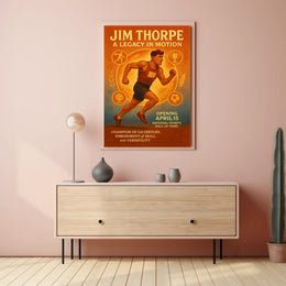 Jim Thorpe A Legacy in Motion Jim Thorpe Poster
