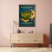 Kazakhstan Land Of Wonders Poster