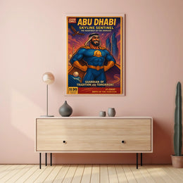 Skyline Sentinel of Abu Dhabi Poster