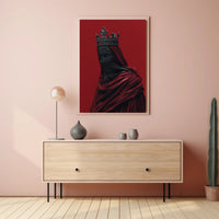The Enigmatic Monarch Art Print Poster for Home Decor PosterGoat